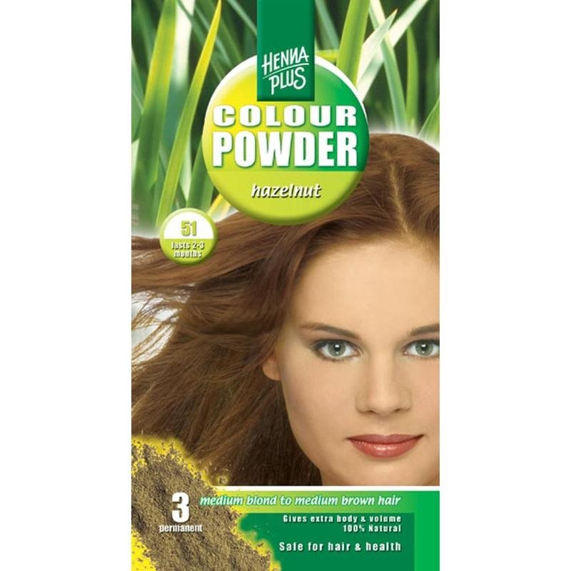 HENNAPLUS Colour Powder hazelnut 51