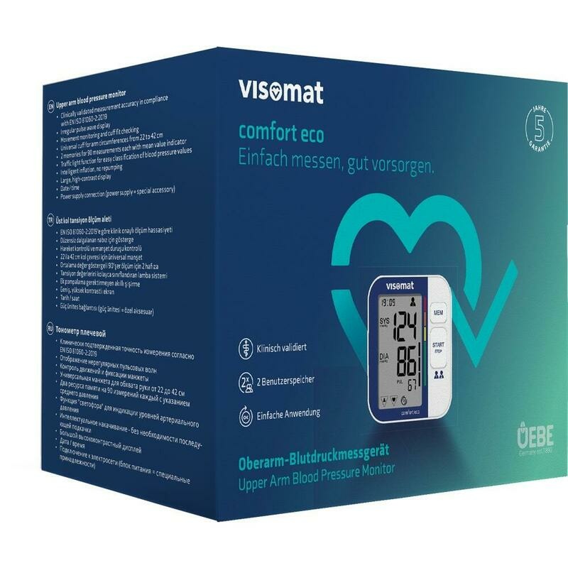 VISOMAT comfort eco Oberarm Blutdruckmessgerät