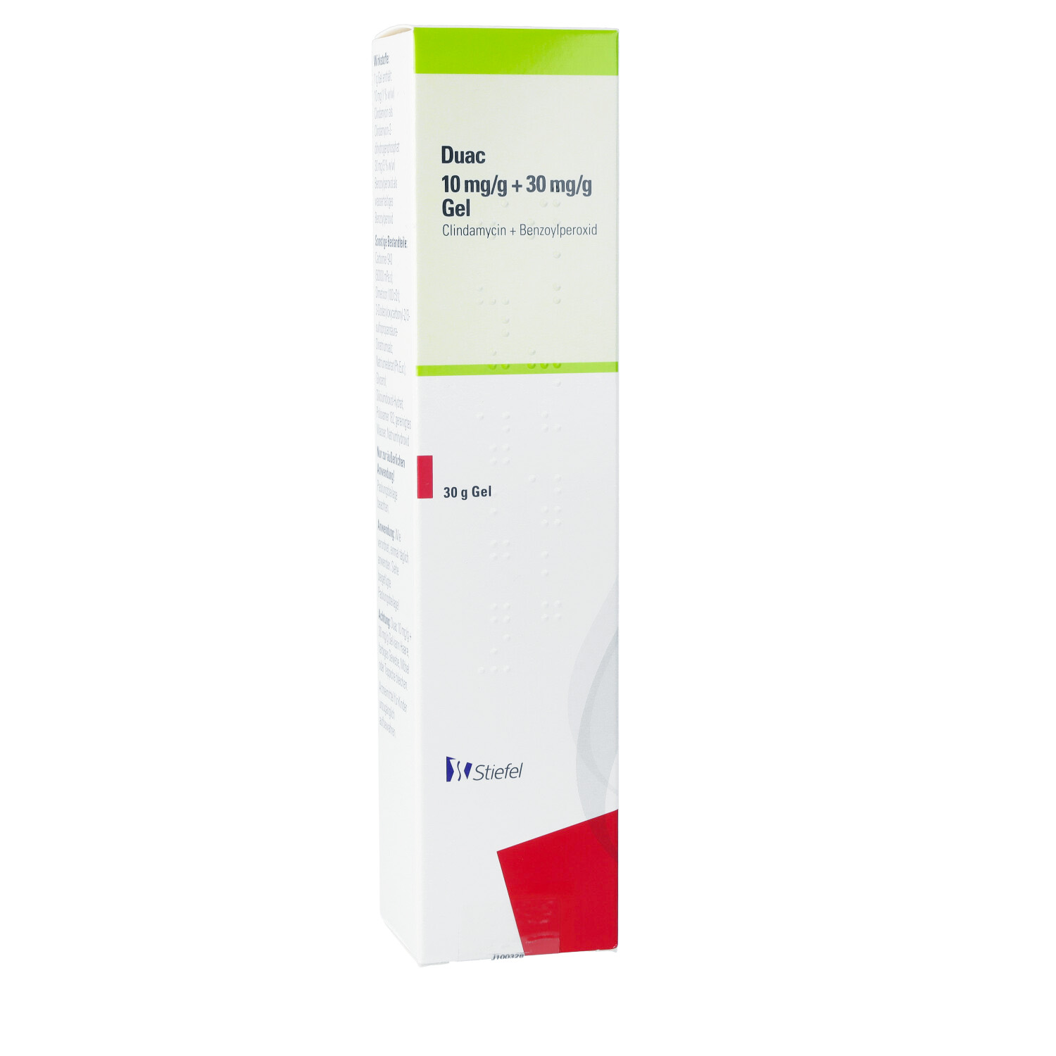 DUAC 10 mg/g + 30 mg/g Gel