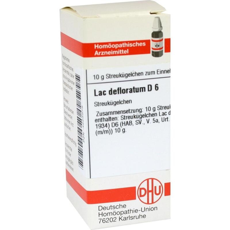 LAC DEFLORATUM D 6 Globuli