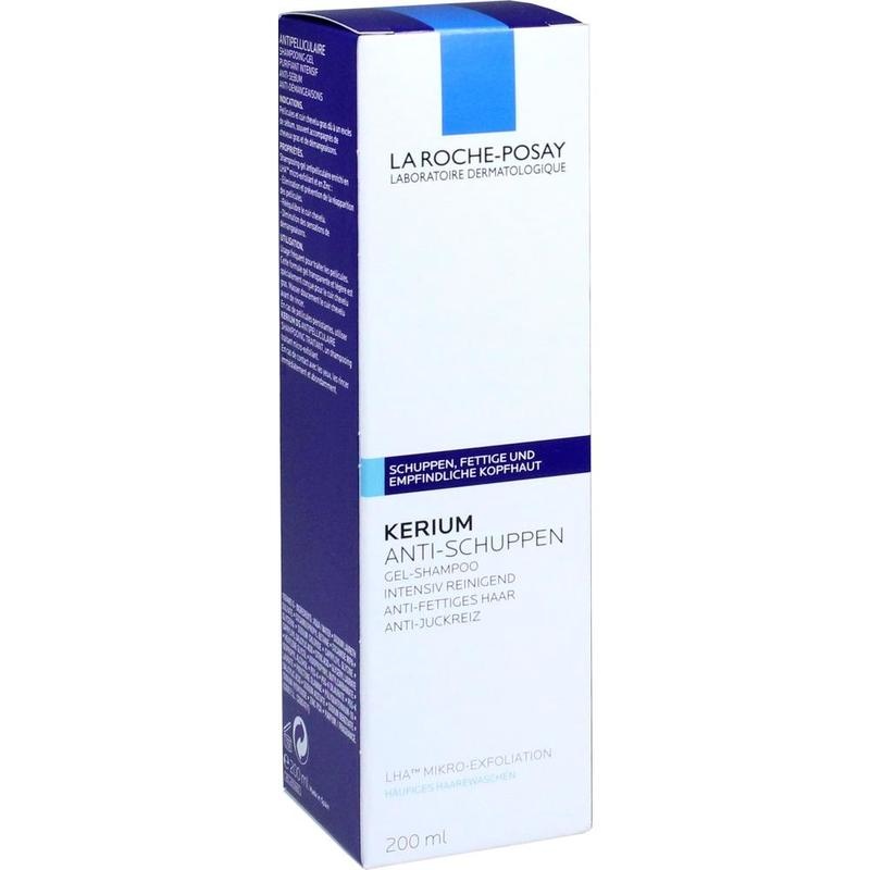 ROCHE-POSAY Kerium fettige Haut Gelshampoo