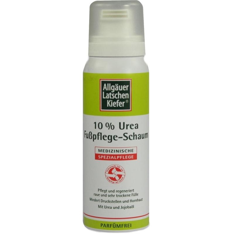 ALLGÄUER LATSCHENK. 10% Urea Fußpflege Schaum