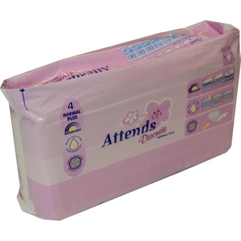 ATTENDS Ultra Care discrete 4 Normal Plus Vorlage