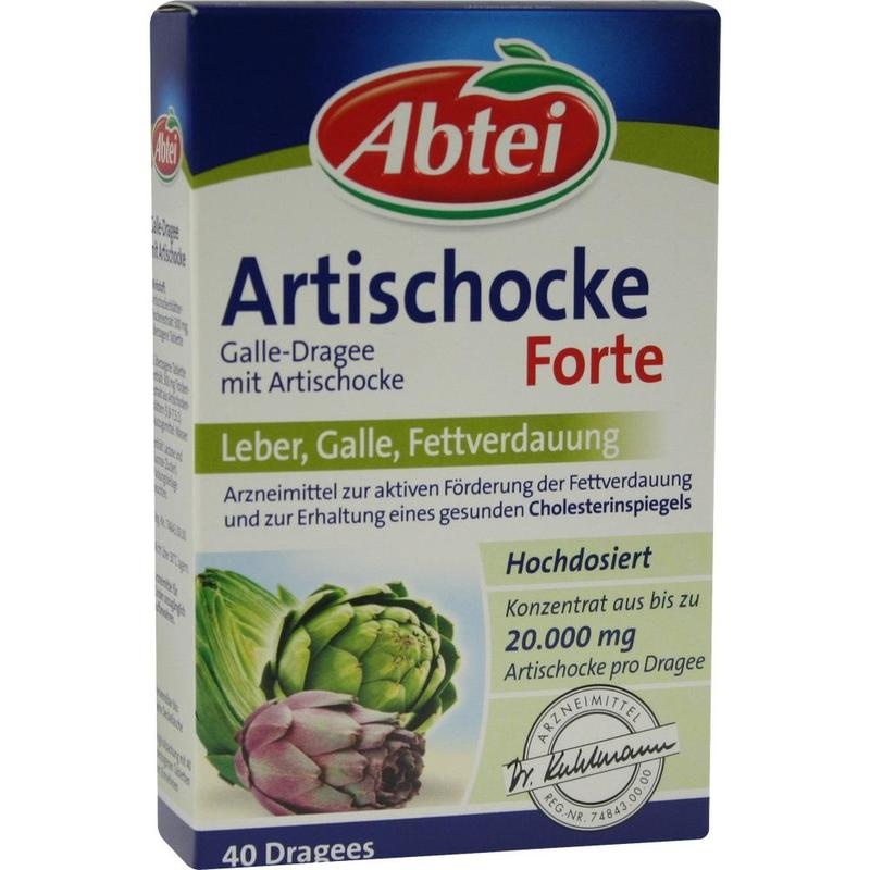 ABTEI Galle-Dragee mit Artischocke