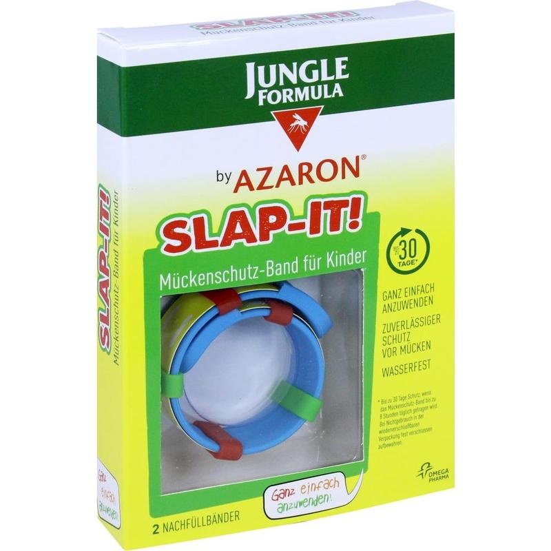 JUNGLE Formula by AZARON SLAP-IT Mückenschutz-Band