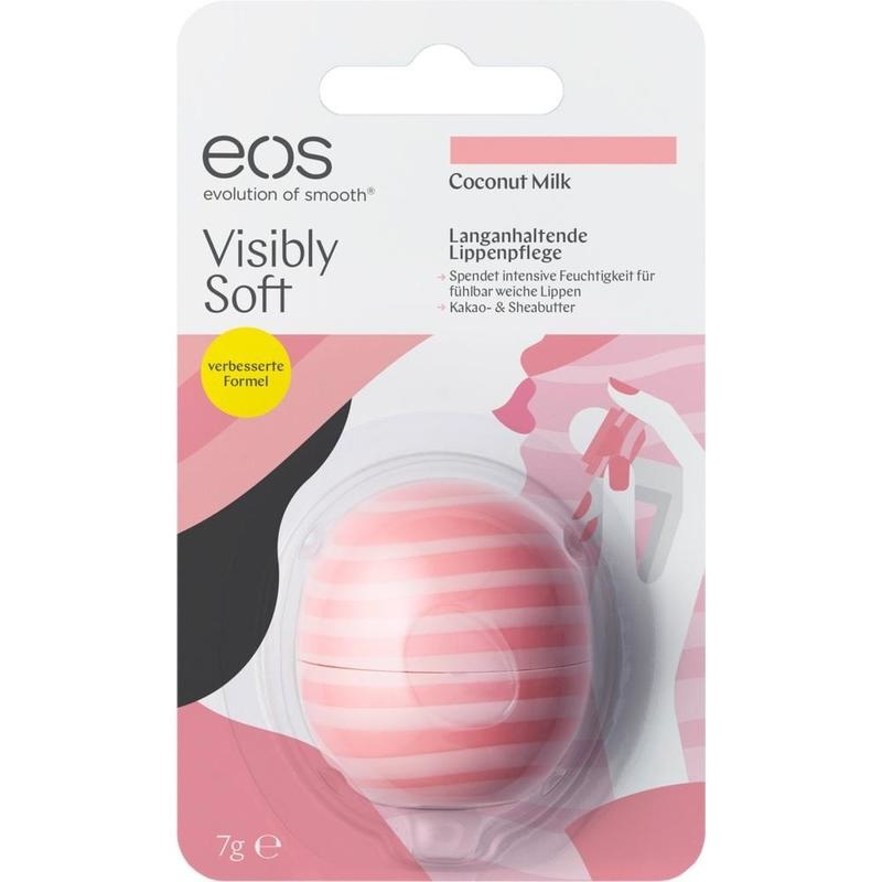 EOS VS Coconut Milk Visibly Soft Lip Balm Blister