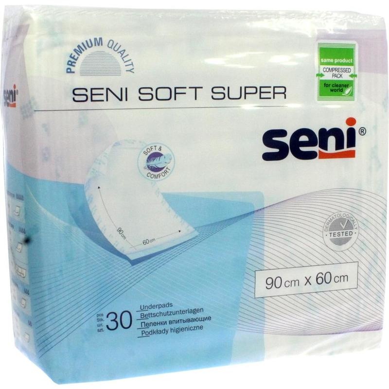 SENI Soft Super Bettschutzunterlage 90x60 cm