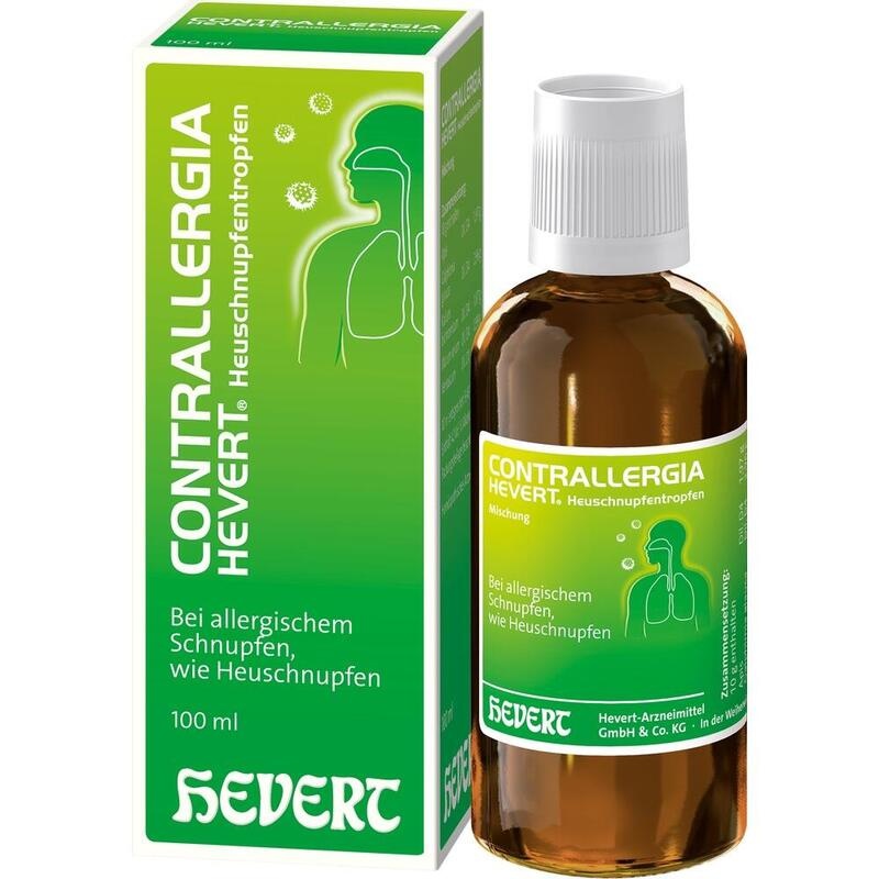 CONTRALLERGIA Hevert Heuschnupfentropfen Mischung