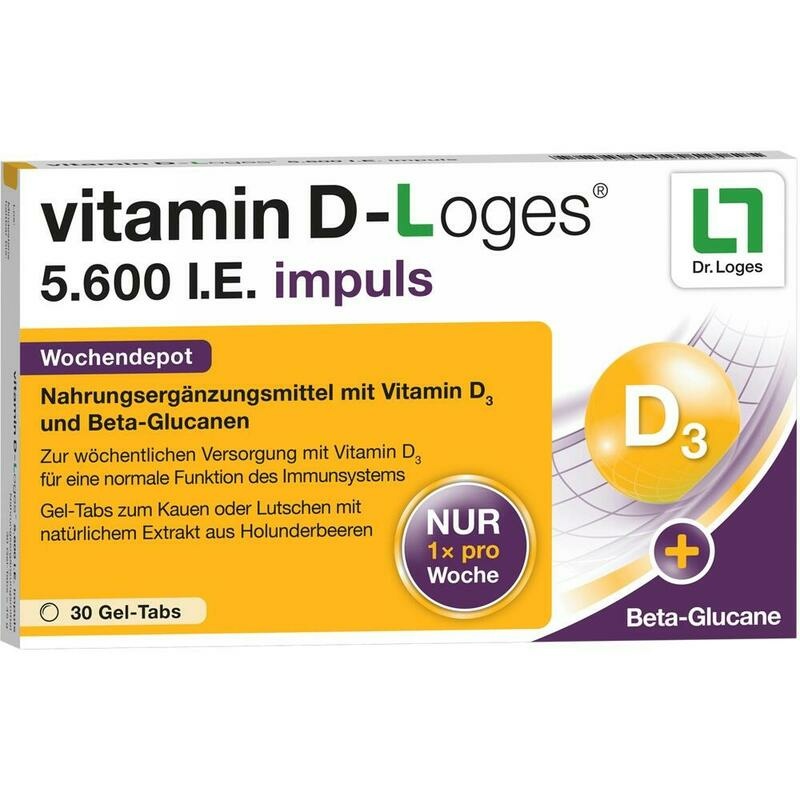 VITAMIN D-LOGES 5.600 I.E. impuls Wochendepot KTA