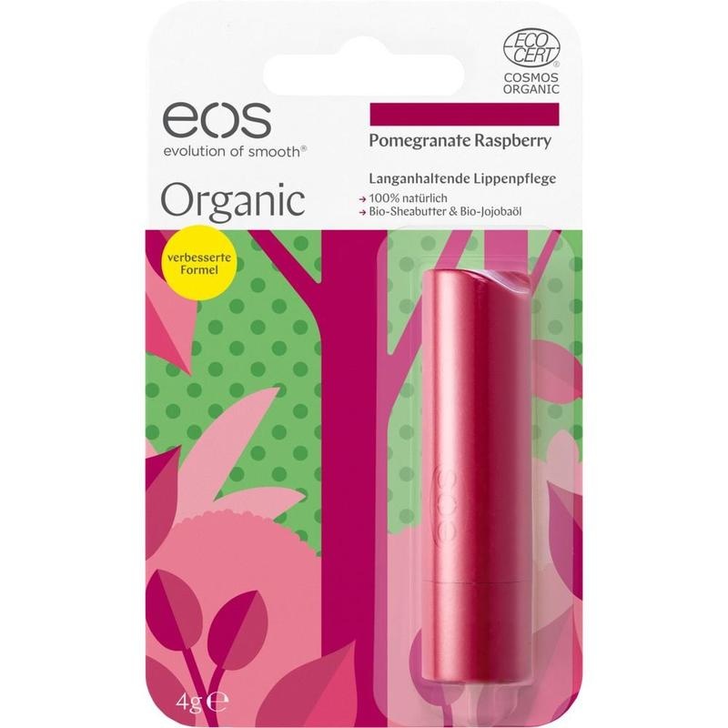 EOS Organic Lip Balm pomegranate raspberry Stick