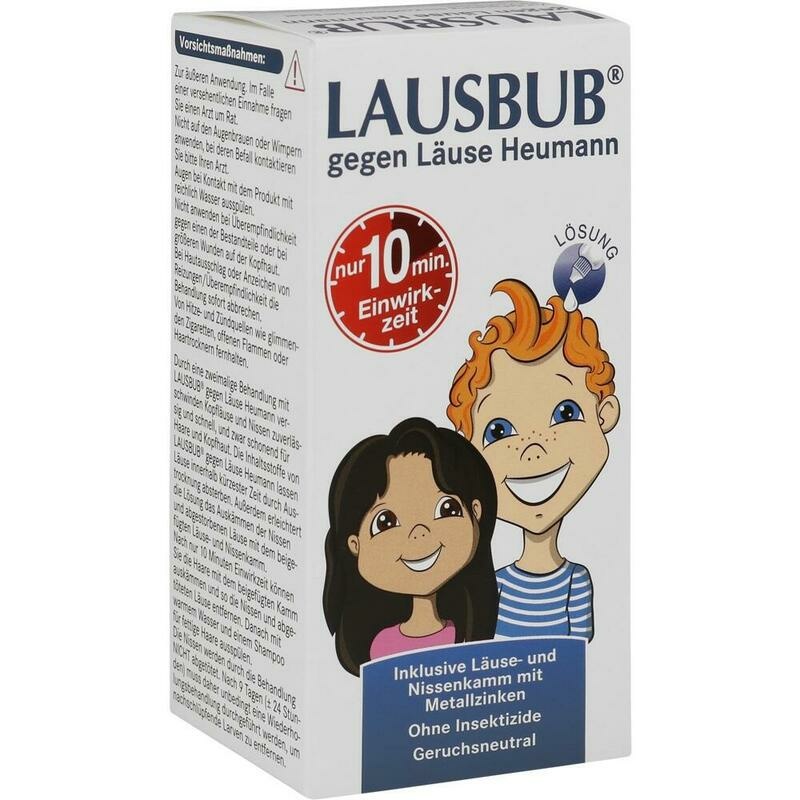 LAUSBUB gegen Läuse Heumann Lösung