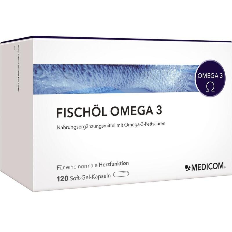 FISCHÖL OMEGA 3 Weichkapseln