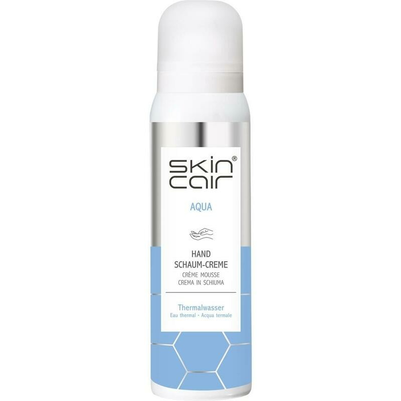 SKINCAIR AQUA Hand Thermalwasser Schaum-Creme