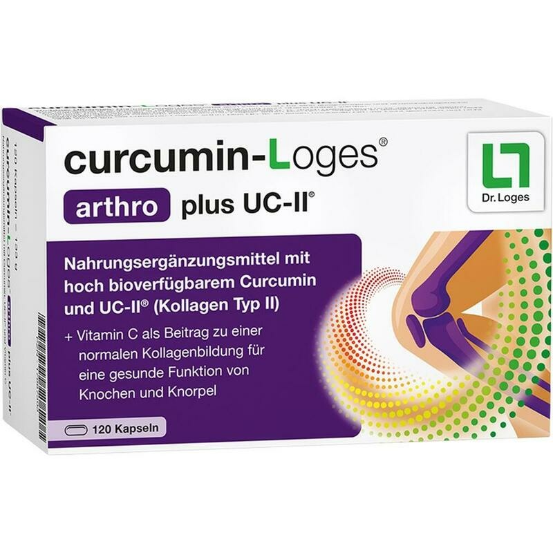 CURCUMIN-LOGES arthro plus UC-II Kapseln