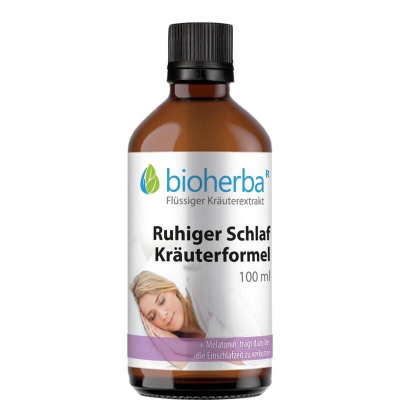 RUHIGER Schlaf Kräuterformel Tinktur